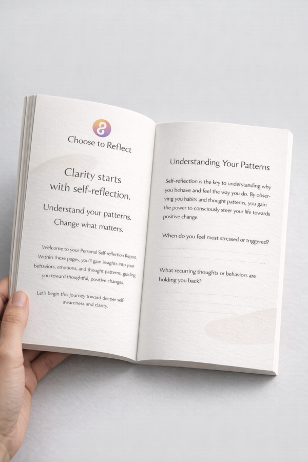 Choose to Reflect personal self-reflection report